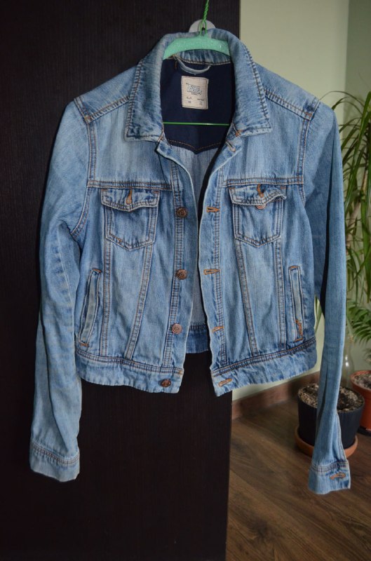 Джинсовая куртка pull&bear