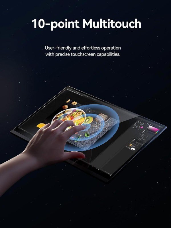 сенсорный портативный монитор MINISFORUM MSSA156 15.6" 2