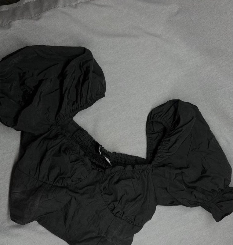 Женский черный топ с рукавами-фонариками, водолазка сеточкой черный, белый, малиновый, хаки 2