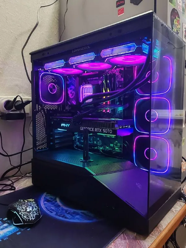 Мощный ПК Ryzen 7, RTX 5070