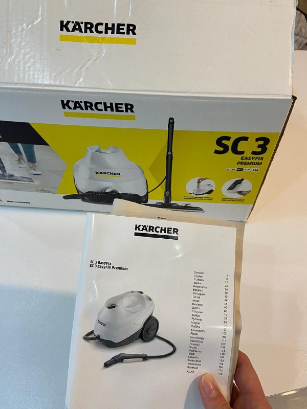 Пароочиститель Karcher SC 3 EasyFix Premium с насадками 2