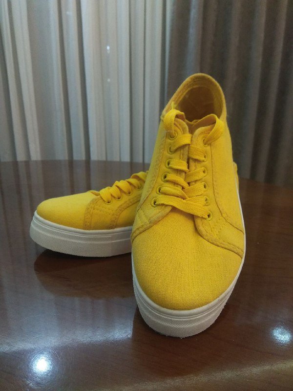 Жёлтые кеды размер 36