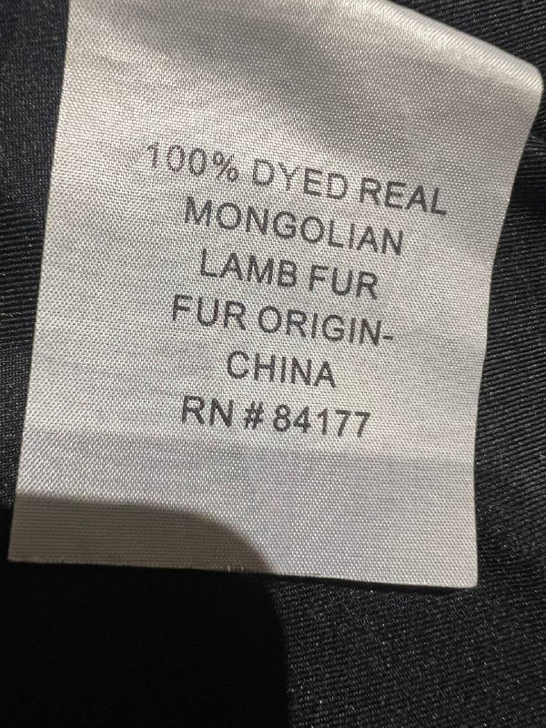 Жилет из натурального меха лами Diane Von Furstenberg DVF 5