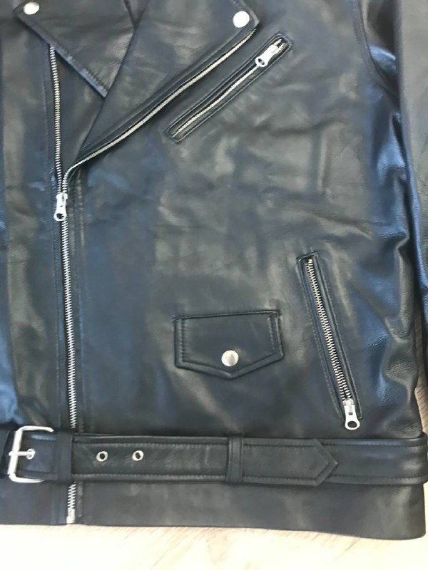 Мужская кожаная куртка косуха 7