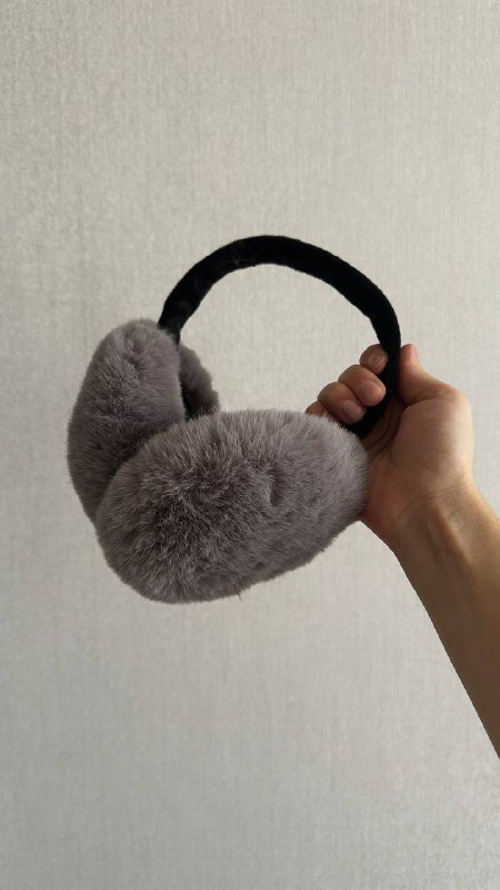 Меховые наушники