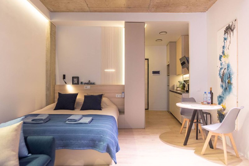 Квартира студия на ул. Пиросмани, 19 3