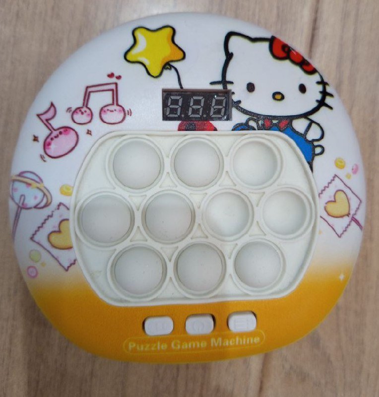 Деревянные кубики, пазлы, мозаика, ракетки детские, поп ит Hello Kitty 2