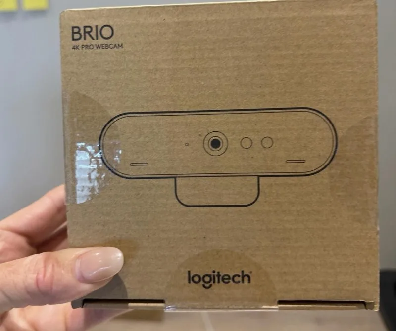 Logitech Brio 4K вебкамера 1