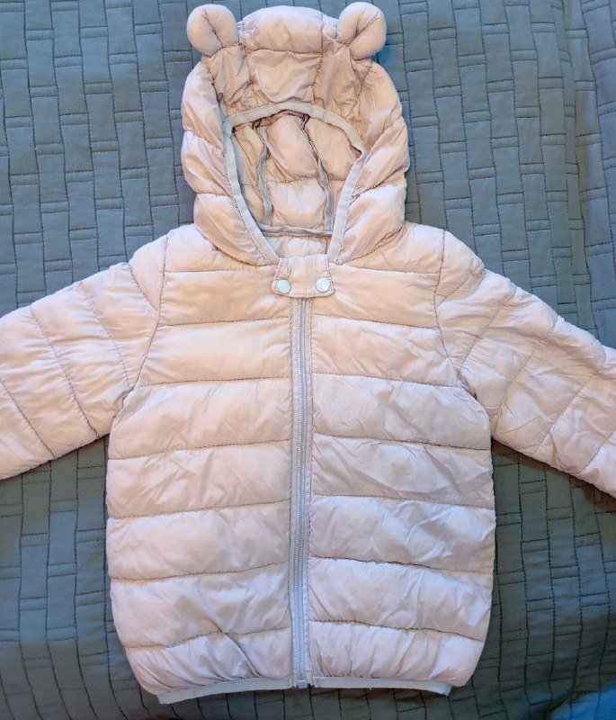 Куртка с ушками на рост ~ 86 см