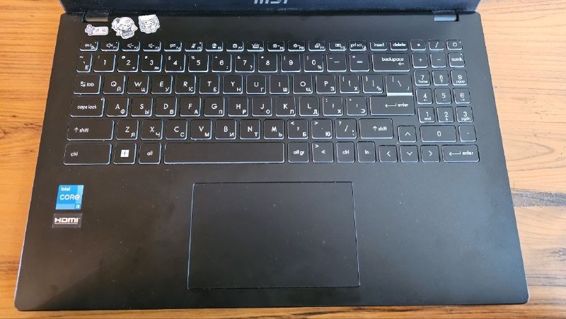 MSI Modern 15 B12M ноутбук 5