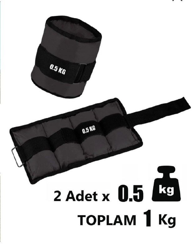 Утяжелители на ноги и руки 0.5 кг, 2 шт 2