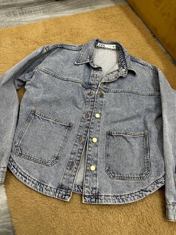 джинсовая курточка пиджак Zara новая