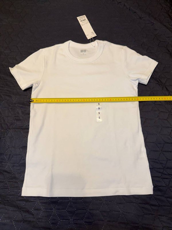 Белая футболка Uniqlo размер S 2