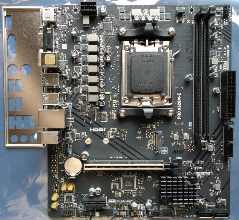 MSI PRO A620M-E Motherboard