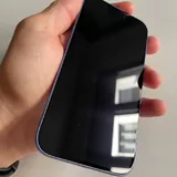 iPhone 16 blue with cable and case 5