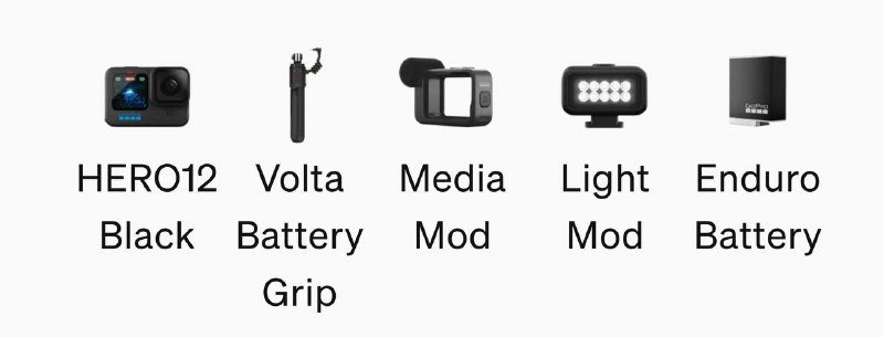 GoPro HERO12 Black Creator Edition полный комплект 9