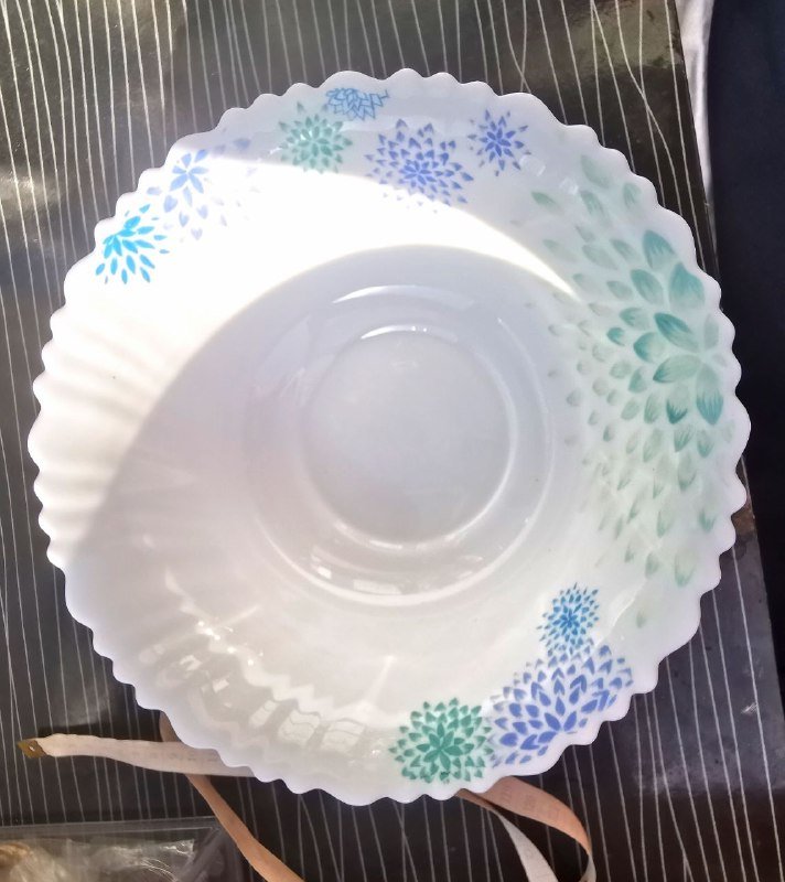 Салатница с принтом