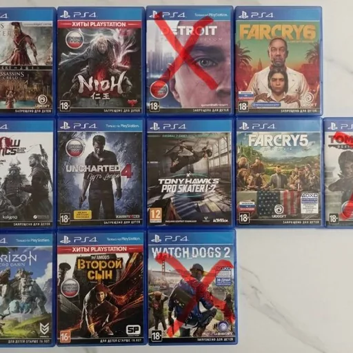 Диски для PlayStation 4 и PlayStation 5