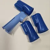 Зубные щётки, пазлы, новогодняя композиция 3