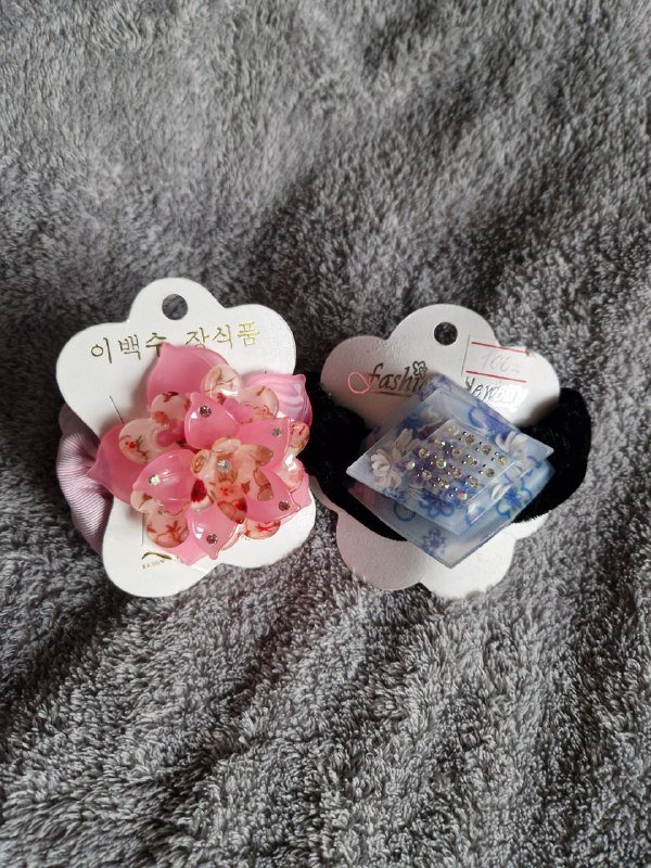 2 резинки для волос