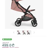 Детская коляска KikkaBoo Cloe Pink 2023 3