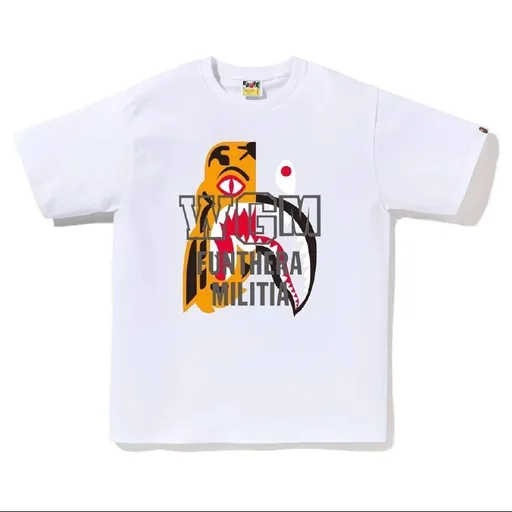 Футболка A BATHING APE Tiger Shark Tee