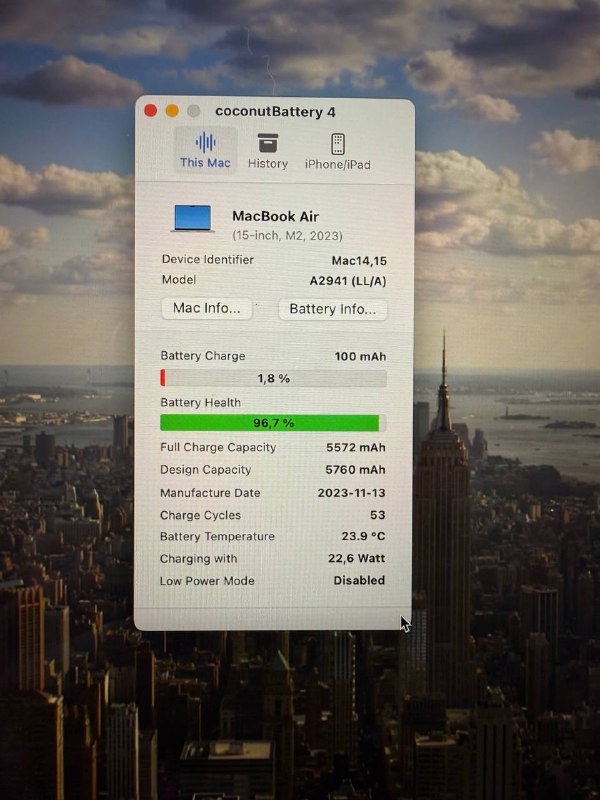 MacBook Air 15 M2 for sale 2