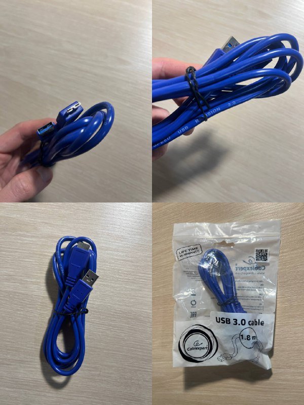 Кабель USB 3.0 A-plug to Micro B-plug