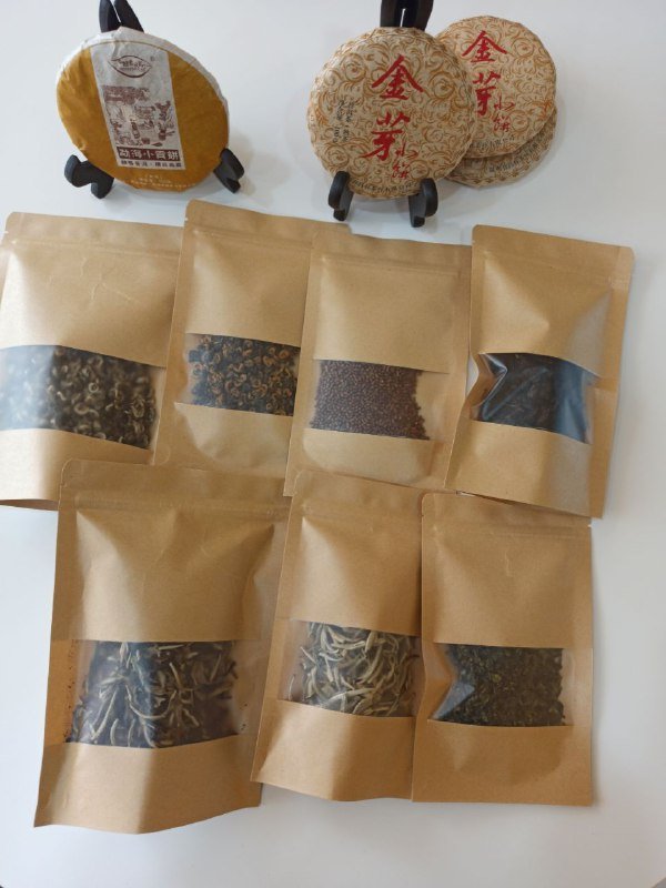 Чай шу пуэр и китайские чаи 100гр