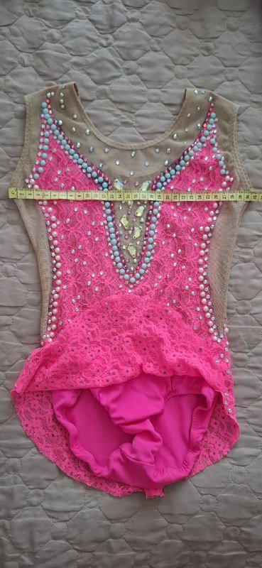 Купальник для художественной гимнастики, рост 128-134 см 2