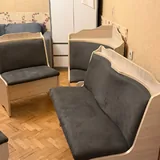 Кухонный уголок, раскладной стол и 2 табуретки 5