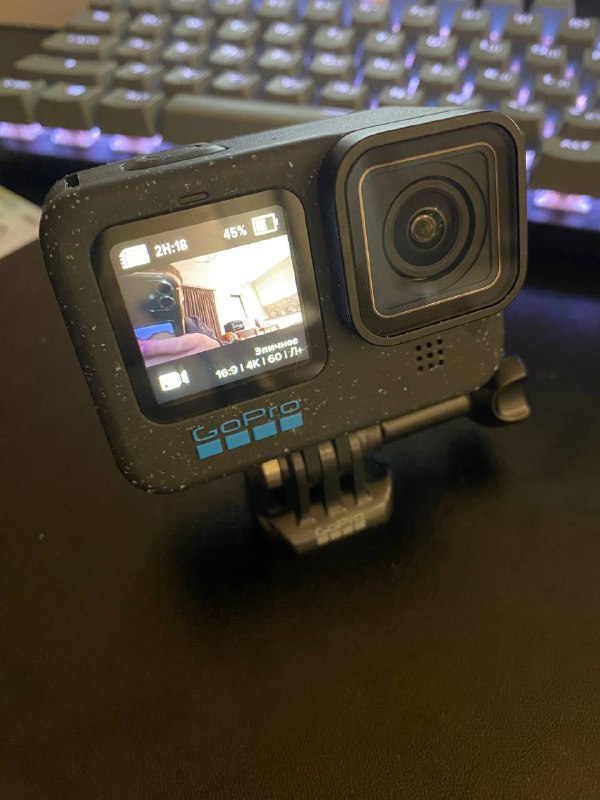 GoPro Hero 12, 64GB card, extra batteries, mounts