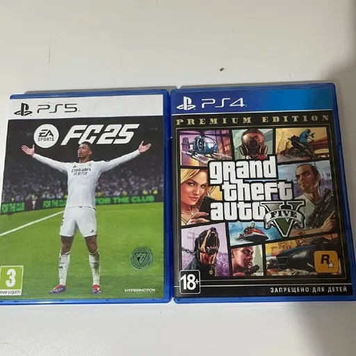 Игры для PS5: FC 25, GTA 5