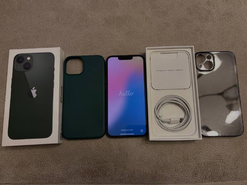 iphone 13, green, 128 gb