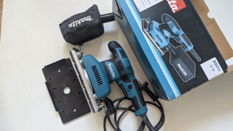 Makita BO3711 плоско шлифовальная машина 2