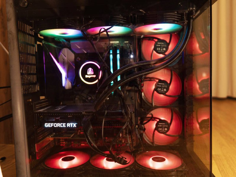 ПК i5 9600K, RTX 3060, монитор LG Ultra Gear, кронштейн VESA, кресло игровое Canyon Corax GC-5 2