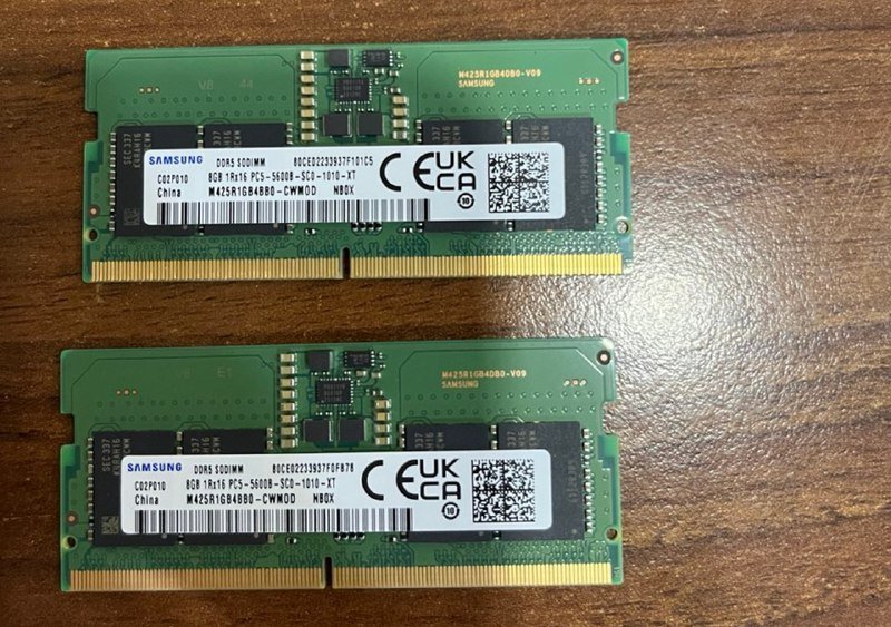 Память SAMSUNG SO-DIMM DDR5 8Gb для ноутбука