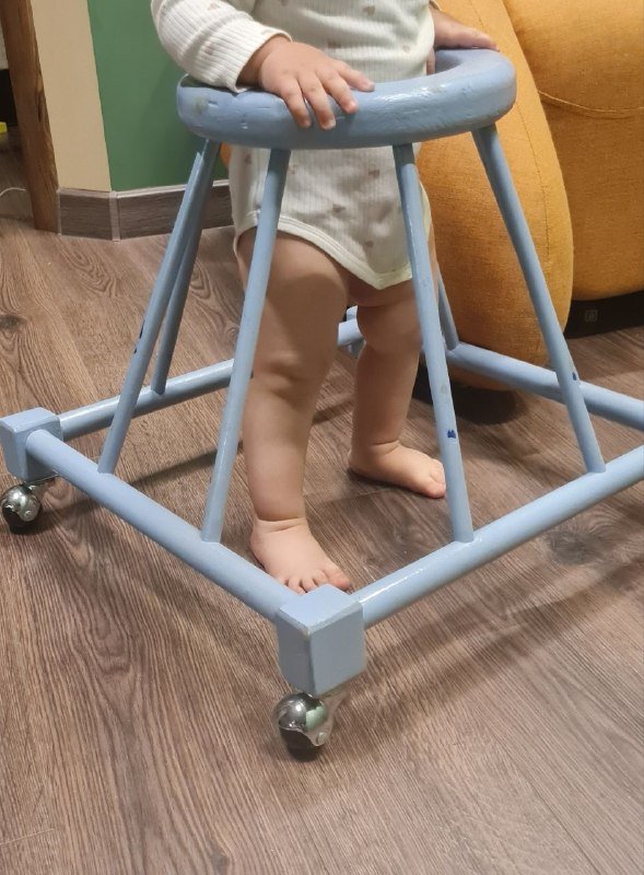 Ходунки деревянные ручной работы для ребёнка