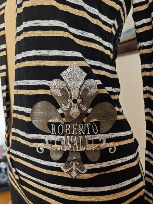 Кофта Roberto Cavalli в готическом стиле, размер S 4