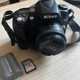 Фотоаппарат Nikon D90, объектив Nikon AF Nikkor 50mm f/1.8D, карта памяти 16ГБ 3