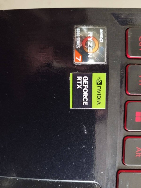Ноутбук Acer Nitro 5 Ryzen 7 RTX 3050 16GB DDR5 SSD 512GB 3