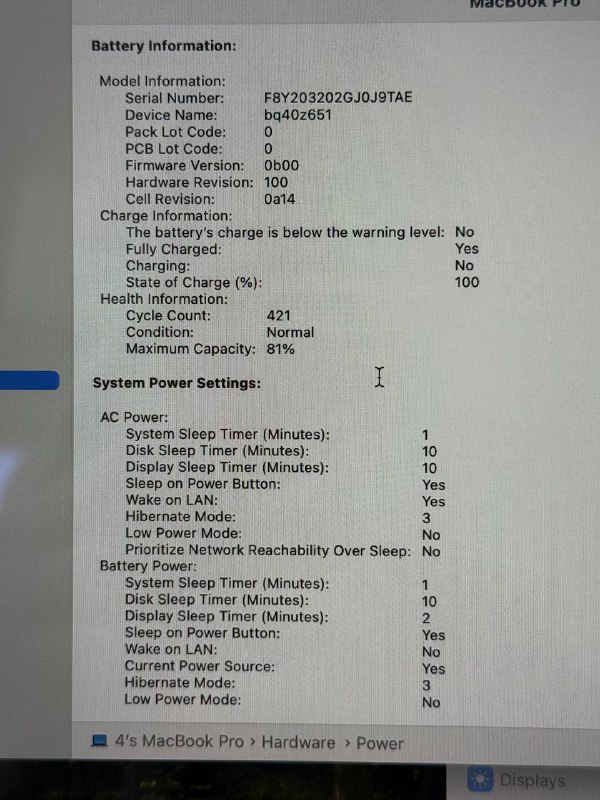 MacBook Pro 16" M1 Pro 16GB RAM 1TB SSD 2021 Space Gray 5