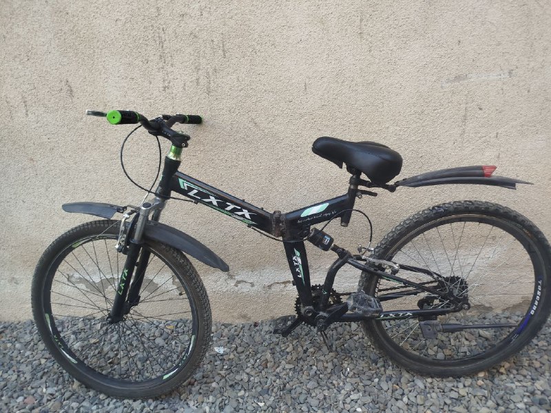 Городской велосипед с 2 подвесками 2