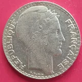 Монета 10 франков 1932 года 3