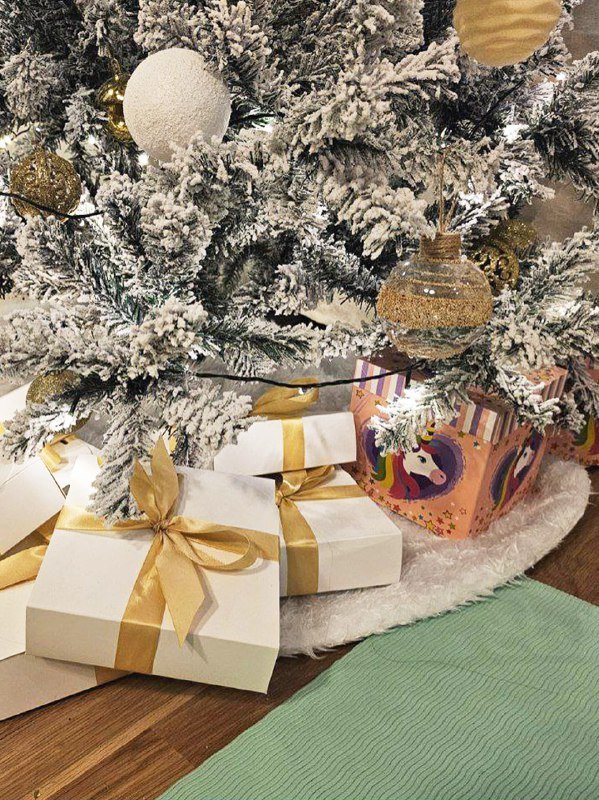 Новогодние фигуры Белый медведь, Санта 2