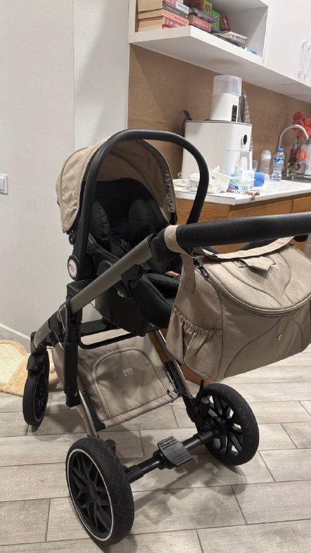 Коляска kidilo 3в1 с автокреслом и аксессуарами 3