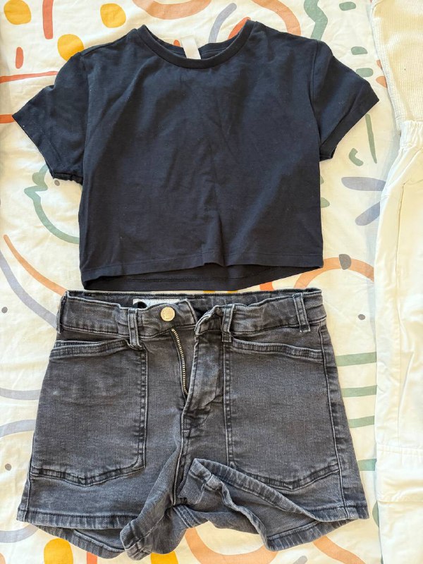 Одежда для девочки 10-12 лет Zara платья, шорты, футболки, костюмы 4