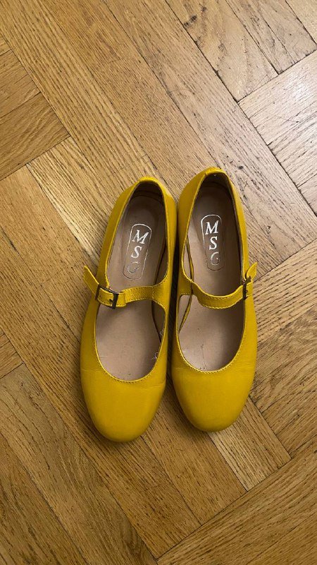 Женские балетки размер 36 желтые