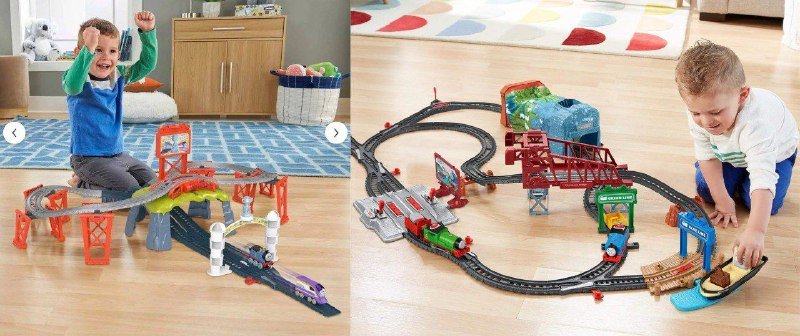 Наборы поездов Fisher Price Thomas & Friends с дорогами 9