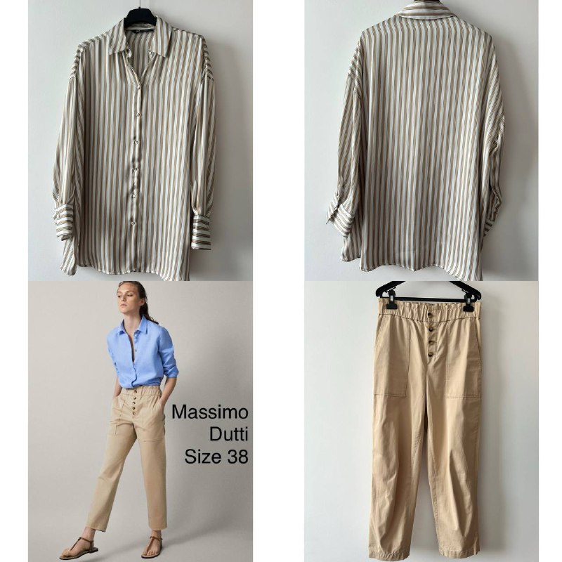 Юбка белая, брюки, рубашка, топы, платье женская одежда Massimo Dutti, Zara, Tommy Hilfiger, Intimissimi, Nike, H&M, ginatricot 4
